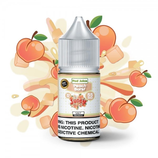 PEACH BURST - POD JUICE E-LIQUID - 30ML