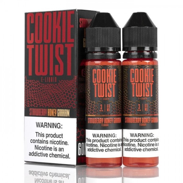 STRAWBERRY HONEY GRAHAM - COOKIE TWIST E-LIQUID - 120ML