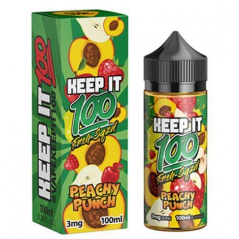 Peachy Punch by Keep It 100 E-Juice 100ml