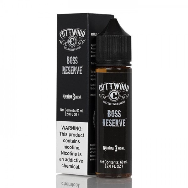 BOSS RESERVE - CUTTWOOD E-LIQUID - ...