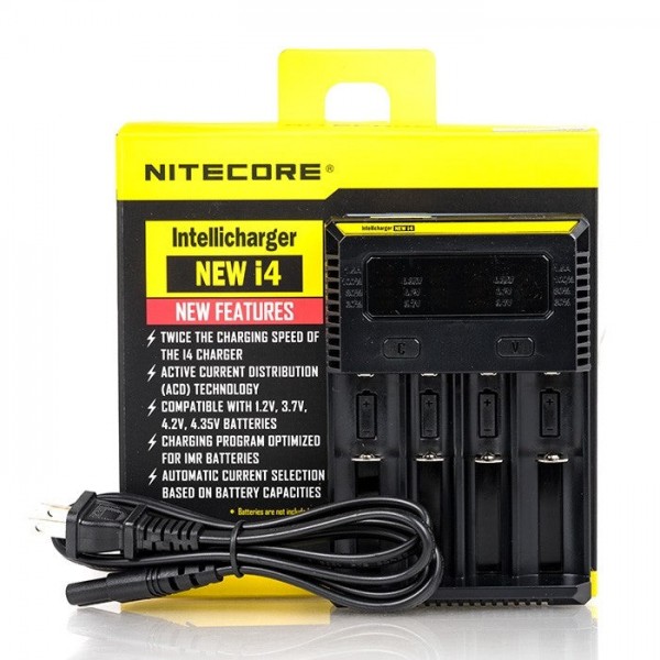 Nitecore i4 Intellicharger 4 Bay Battery ...