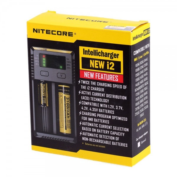 Nitecore i2 Intellicharger 2 Bay Battery ...
